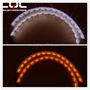 Super Heldere Crystal Led-verlichting/tranen Eye Crystal Led Drl ... Super Heldere Crystal Led-verlichting/tranen Eye Crystal Led Drl ...