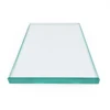 Transparent to prevent outside lines coarse grinding side laminated glass for window