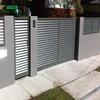 garden fixed vertical or horizontal aluminum automatic gate