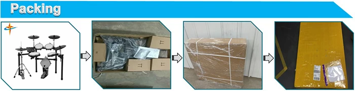 Professional Custom Plastic Electronic Drum Set drum packing