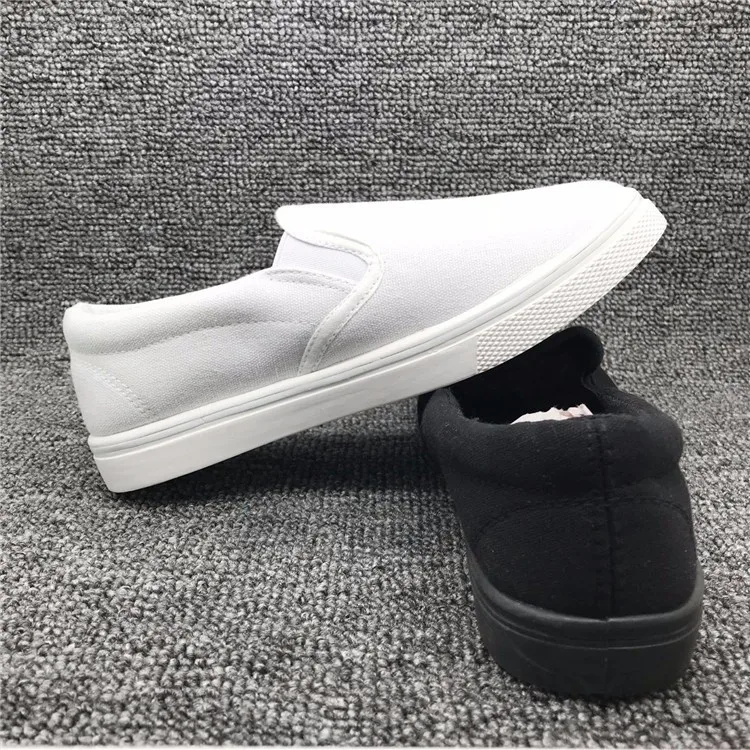 womens slip on white canvas shoes