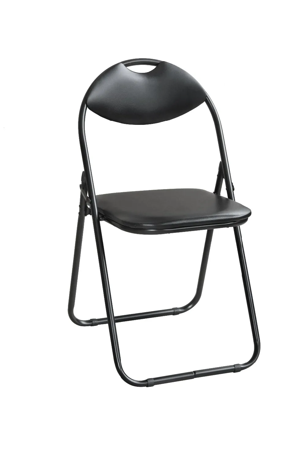 Cheap Black Folding Chair Metal With Padded Seat Buy Cheap Tables And