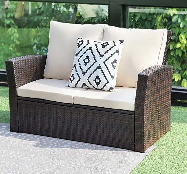 Conjunto De Sofás Y Muebles De Jardín De Ratán De Paraguay Buy