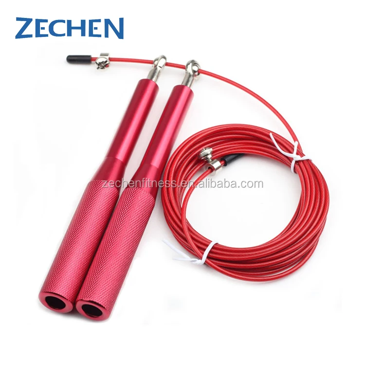 CrossFit Aluminum Jumping Rope With 4 High-Grade Metal Ball bearing
