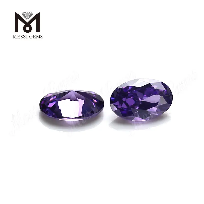 Wholesale price loose high quality oval cut cubic zirconia stone