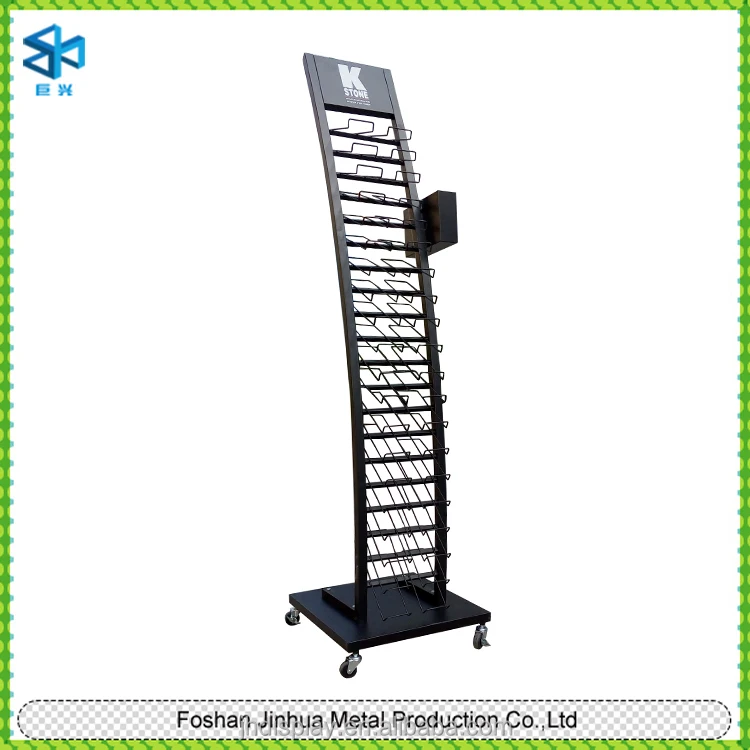 Customized Wire Racks Plastic Coated Of Post Card Display Stand Customized Wire Racks Plastic Coated Of Post Card Display Stand Office File Stands Shelf