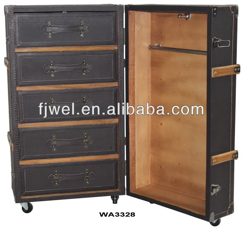 Antique Wardrobe Steamer Trunk Buy Vintage Steamer Trunk