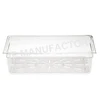 Hotel and Restaurant Kitchen Storage 1/1 size Polycarbonate Cear Food Pan