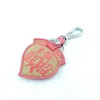 Custom Logo Leather Bluetooth Keychains, Wireless Smart Anti-Lost Key Holder , Key finder