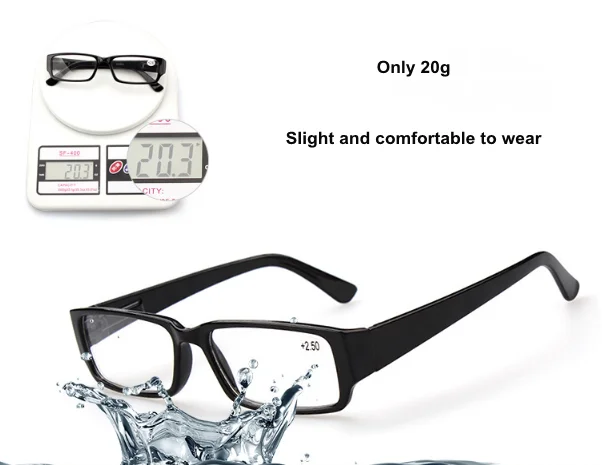super lightweight reading glasses