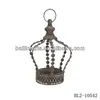 Factory manufacture various metal crown candle lantern