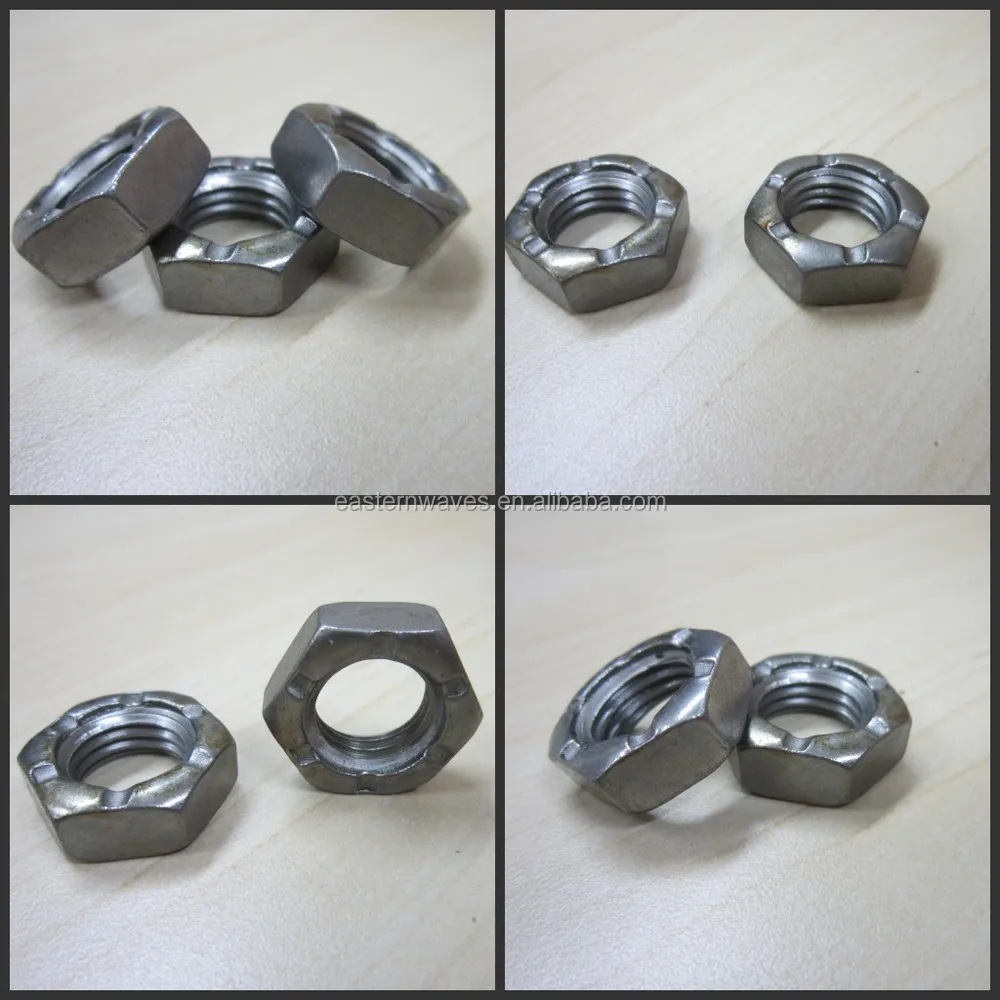 M16x1.25 Special Hex Castle Nuts (din935) Buy Castle Nuts,Slotted