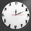 Ballroom Dancing Wall Clock Dancing Couples Watch Wall Clock Social Dancing Dancers Modern Clock
