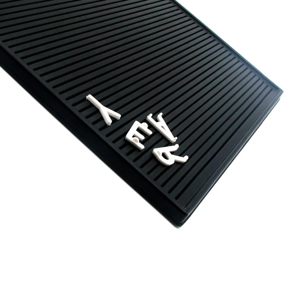 Plastic Letter Slotted Menu Board For Advertising Buy Slotted Menu