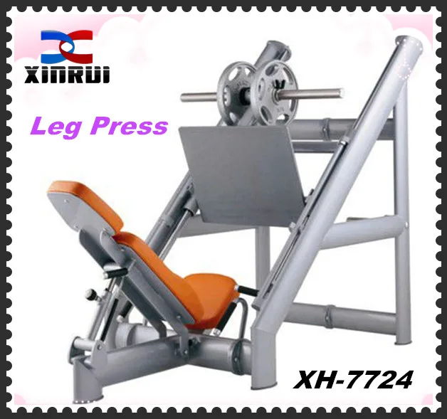 Commercial Gym Fitness Equipment 45 Degree Decline Leg Press Machine