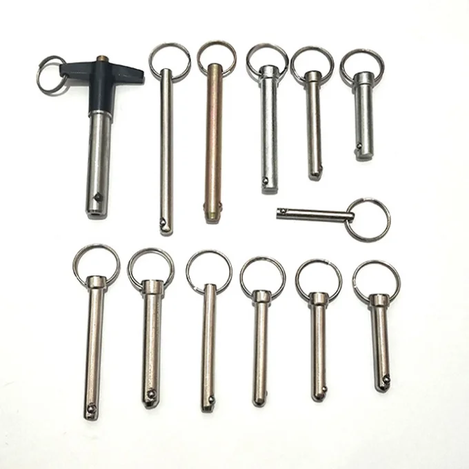 Stainless Steel Quick Release Ball Lock Pin With Ring Buy With Ball