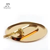 antique wholesale multifunctional hotel room custom logo printed round baking tray