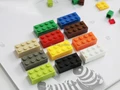100PCS Lot Kids DIY Toys 2 4 Plastic Building Blocks To Assemble Educational Learning Girls Boys
