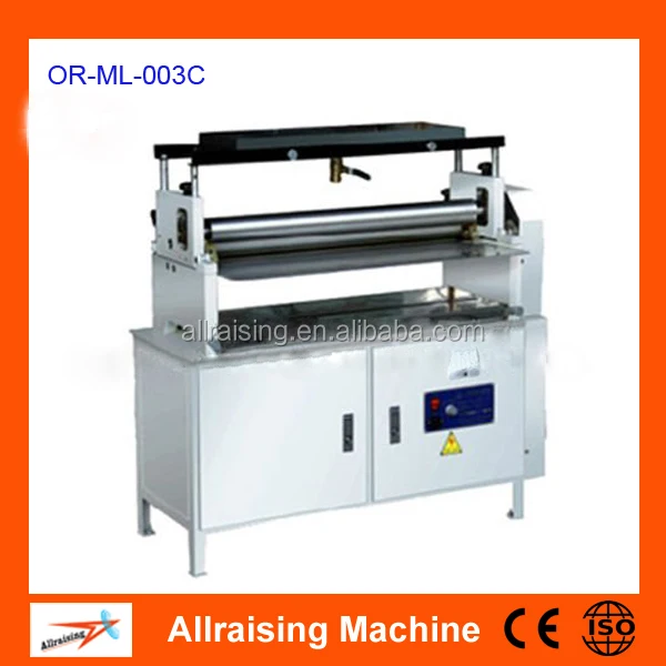 Stainless Steel Semiautomatic Paper Glue Machine For Sale With Ce