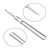 Stainless Steel Nail Care Fork Dead Skin Pusher Trimmer Cuticle Remover Manicure Pedicure Salon Care DIY Beauty Tool
