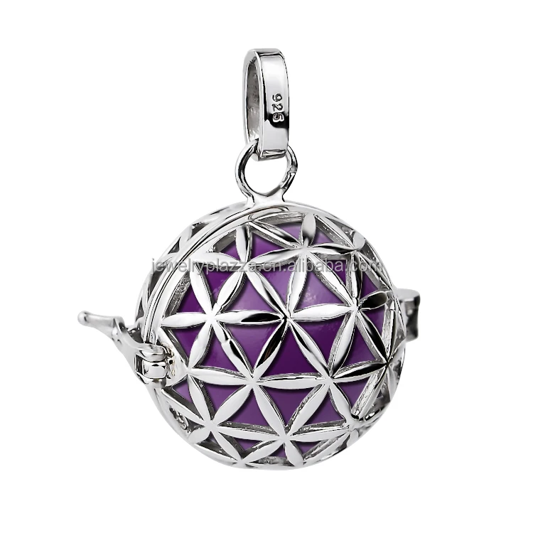 925 Sterling Silver Bunga Kehidupan 