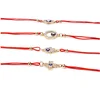 2019 latest creative items red rope bracelet wave bracelet jewelry devil eye cross karma palm diamond bracelet