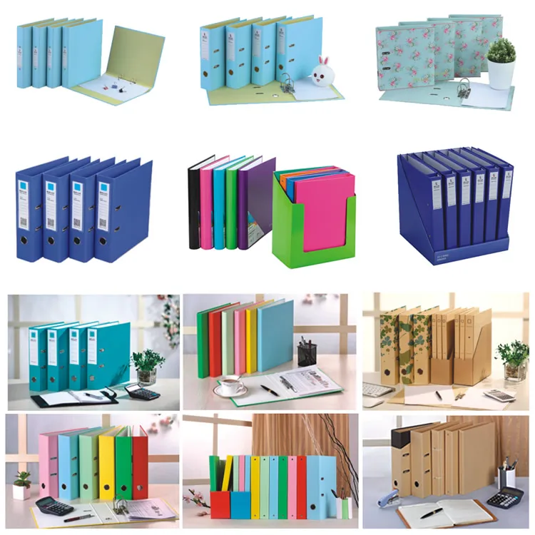 2020 New Arrivals Make A4 Kraft Paper Pocket Cardboard File Folder