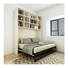 Single Furniture customize 3 With Sofa In India Modern Queen Size Small Spaces Vertical Bed Wall Mount Folding Beds For Bedroom