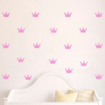 Crown Pattern Princess Baby Girl Wall Sticker For Kid S Bedroom Decorative Home Decor Buy Wall Sticker Home Decoration Pieces Nursery Wall Decals