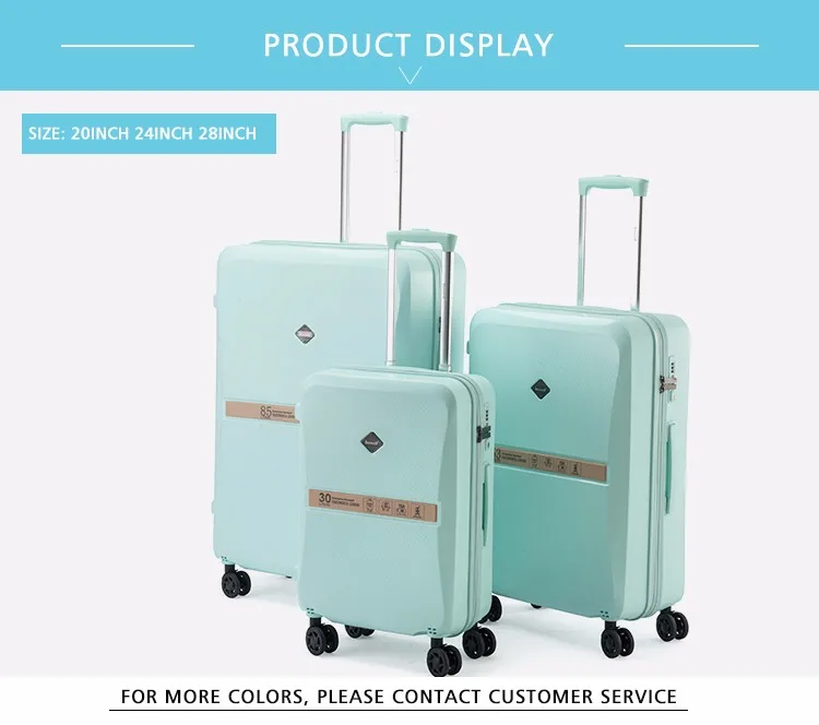 BUBULE Cool Design PP Carry On Wheeled Cabin Luggage Bag Travel Luggage