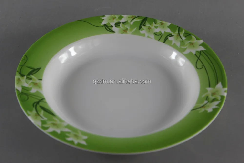Round Melamine Soup Plate 9 Inch/Plastic Deep Plate