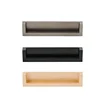 Wholesale Durable Modern Kitchen Hidden Concealed Handle Zinc Alloy Recessed Cabinet Handle