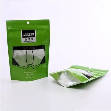 Wholesale Customized Aluminum Foil Stand Up Resealable Biodegradable Plastic Packaging Bag Pouch