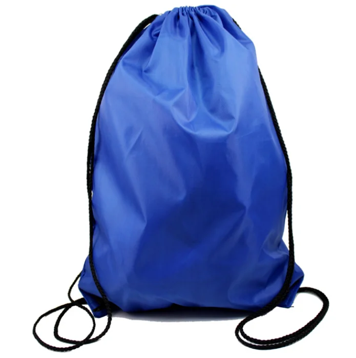 Nylon Polyester Easy Carry Foldable Drawstring Bag Recycle Backpack