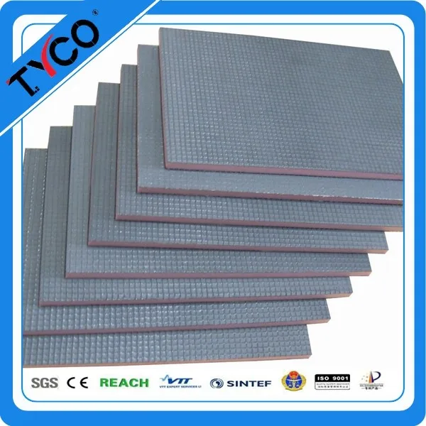 Premium Underfloor Heating Insulation Xps Tile Board 20 Mm With
