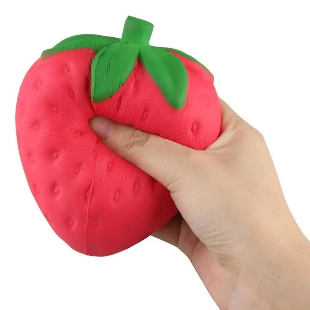 Creazy Strawberry Cream Scented Slow Rising Toy Cell Phone Charms Pendant Strap Small