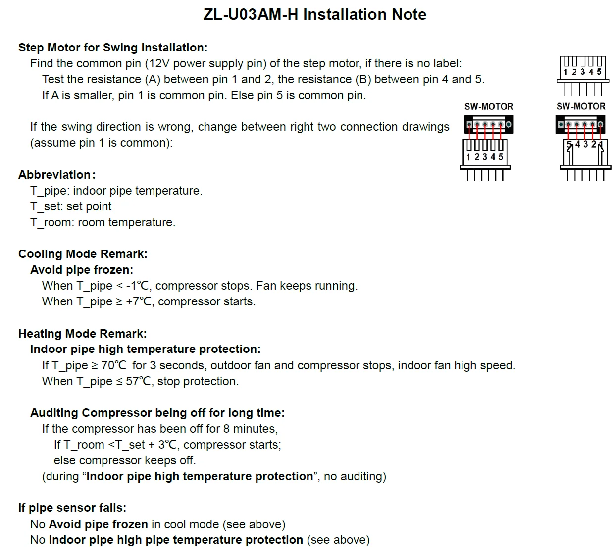 Zlu03amh,Universal A/c Controller For Split A/c With Aux Heater