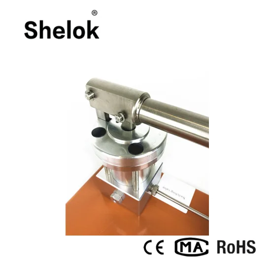 Hand pump atmospheric pressure gauge calibrator