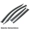 4Pcs Windows Vent Visors Rain Guard Sun Shield Deflectors Fit For Crown 2010 2015