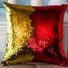 Magic Mermaid Unicorn sequins Pillow Custom double color pillow