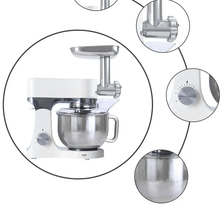 5.0L capacity mini electric planetary dough mixer for home use