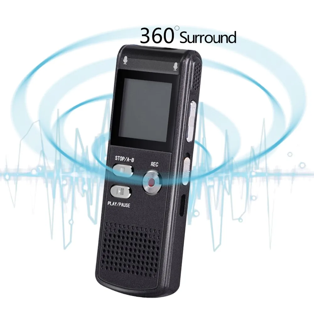 Rg Multifunctional Digital Voice Recorder Rechargeable Dictaphone