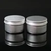 Wholesale 120ml 4oz Christmas Candle Tall Tin Round Cosmetic Jar Packaging Hair Pomade Empty Metal Can With Screw Top (NAL03C)