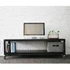 Modern design tv shelf television stand tv stand half high gloss furniture