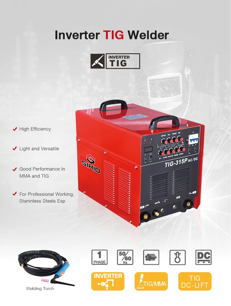 Wholesale Wse 315 Tig Welding Machine Stainless Steel Buy Dc Tig