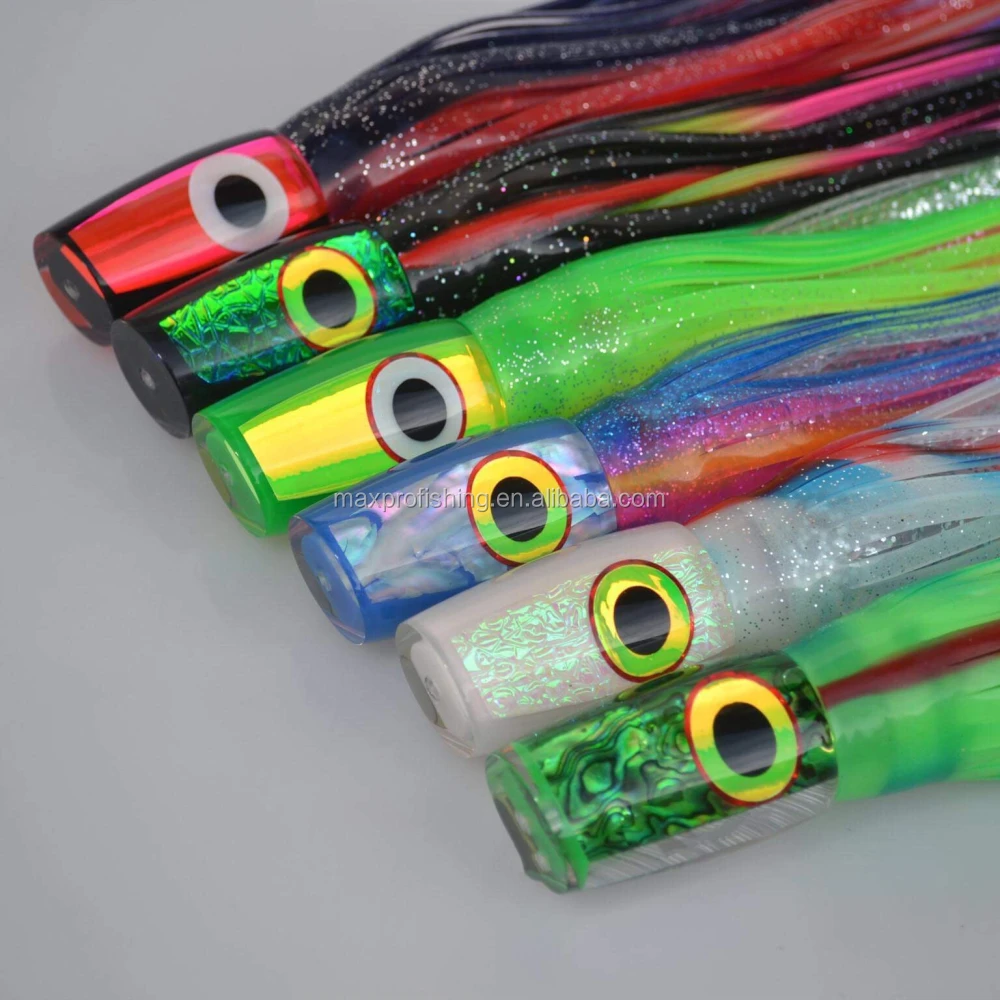 Hawaii Tuna Wahoo Marlin Offshore Big Game Fishing Trolling Lure Skirts