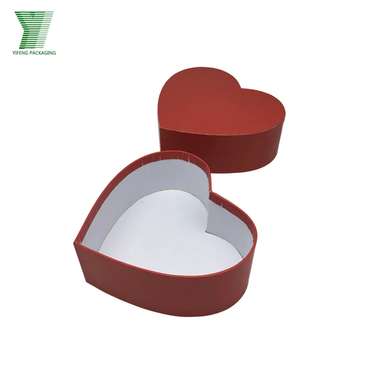 Custom Printing Heart Shaped Hat Cardboard Paper Gift Box Packaging ...