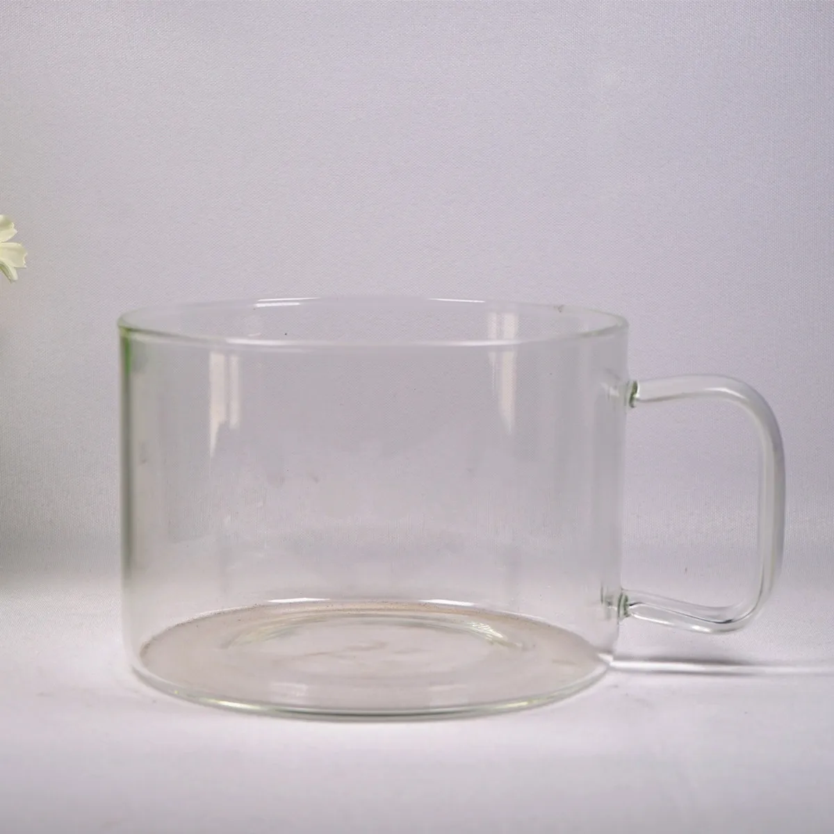 1000ml Borosilicate Clear Microwave Glass Cooking Soup Boiling Pot With