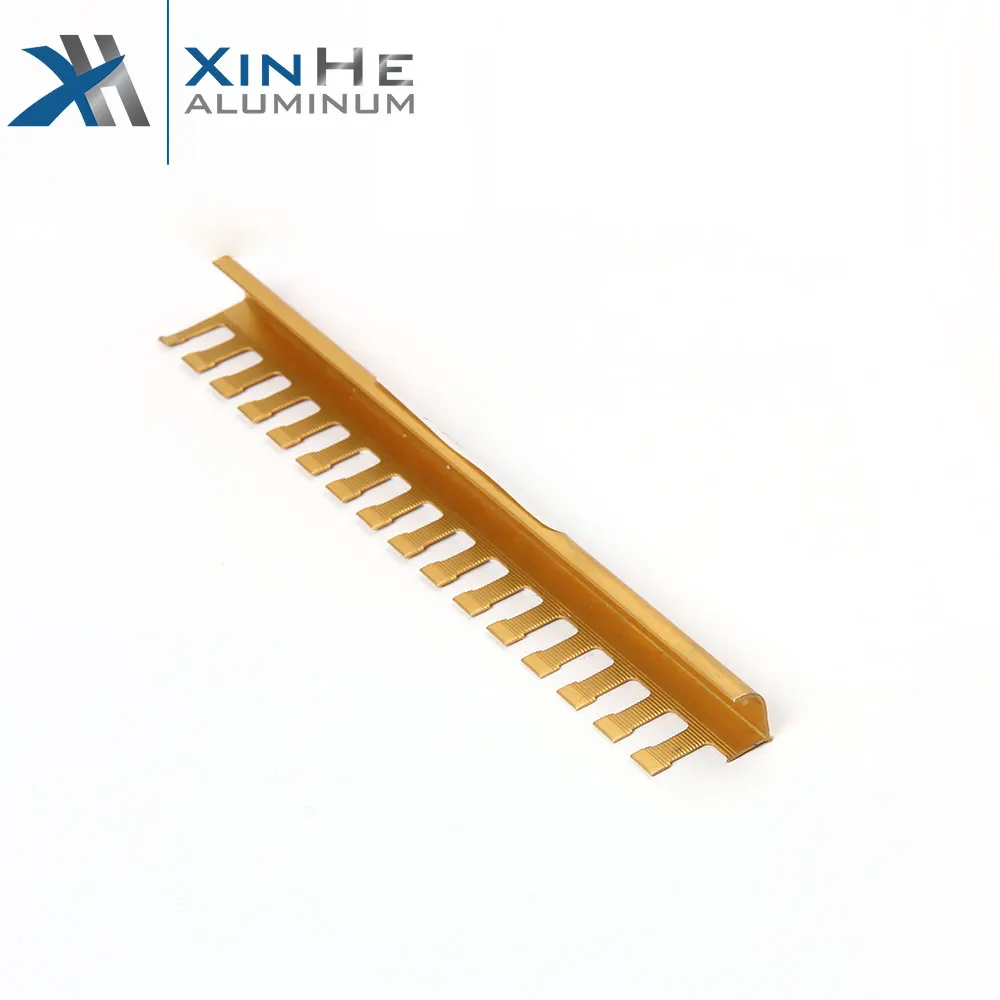 Brass Floor Edge Trim Furniture 2mm 3mm 4mm 4.5mm Aluminium Inside