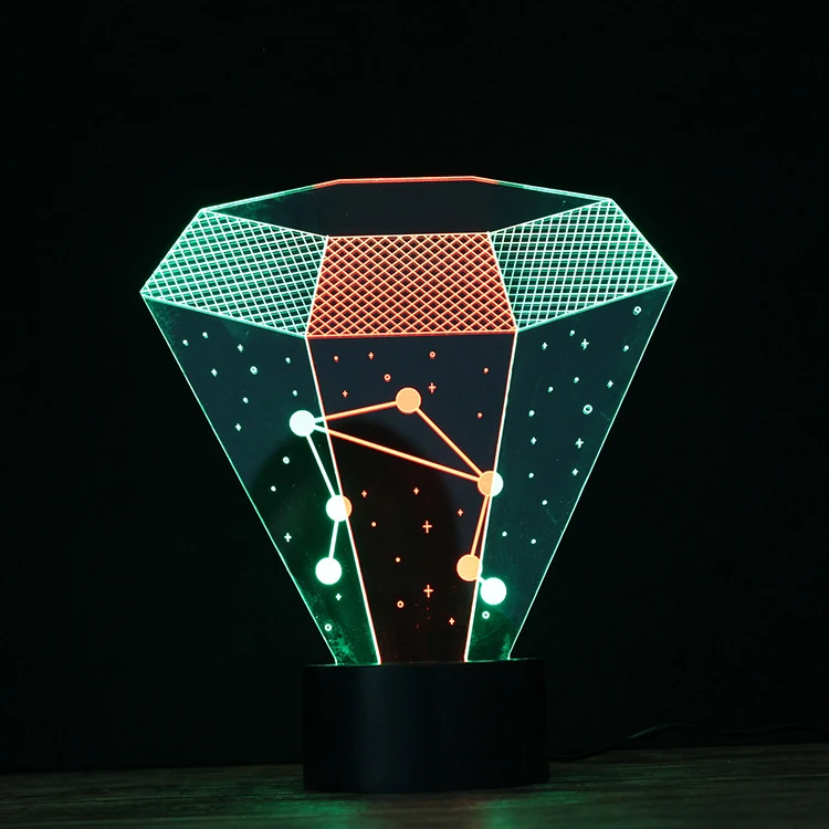 Magische Panel Optische Tauschung Visuelle 3d Lampe Fur Kinder 7 Farben Andern Led Tisch Nachtlicht Buy Night Light 3d Table Lamp 3d Table Night Light Product On Alibaba Com